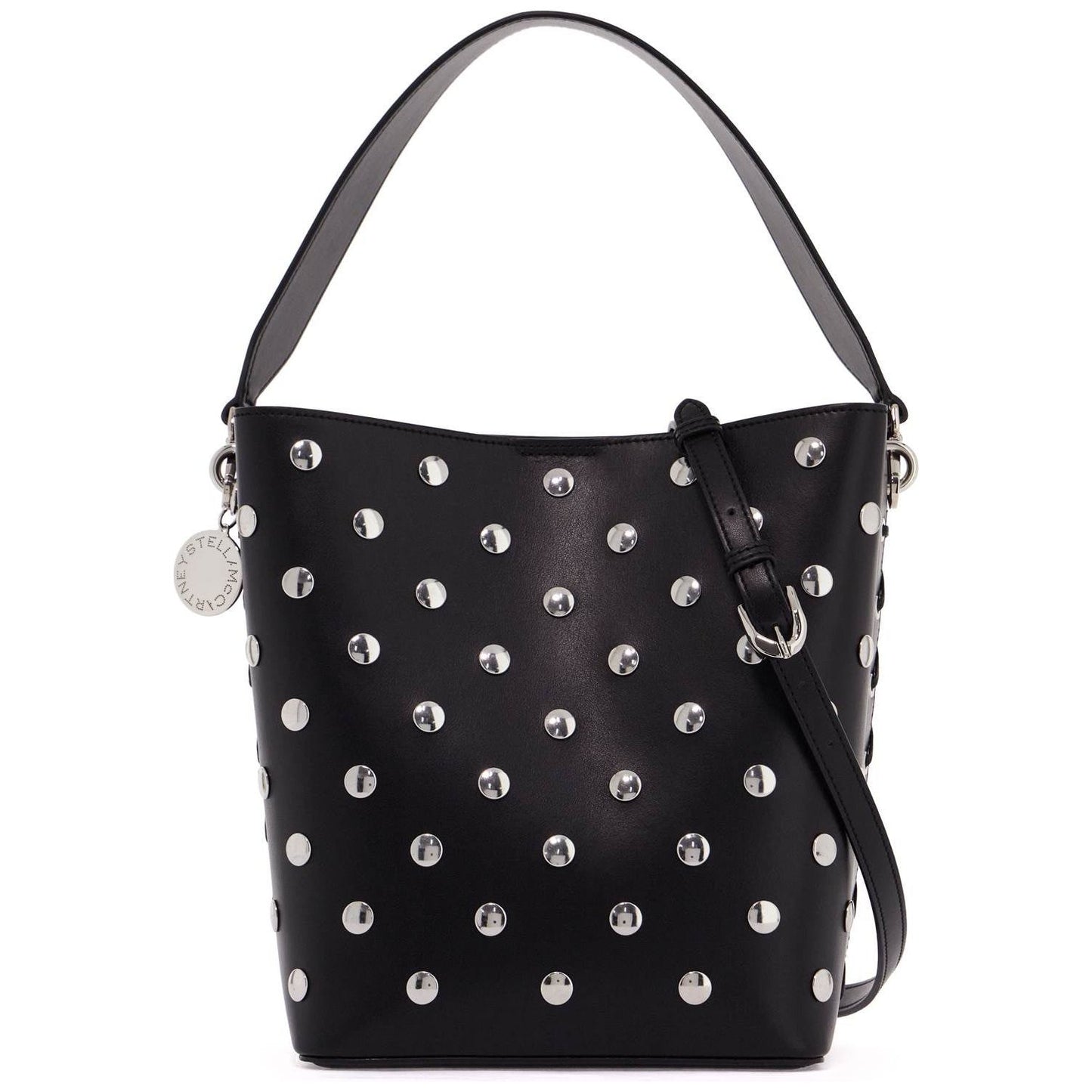 Stella McCartney large frayme bucket bag with studs Handbag Stella McCartney