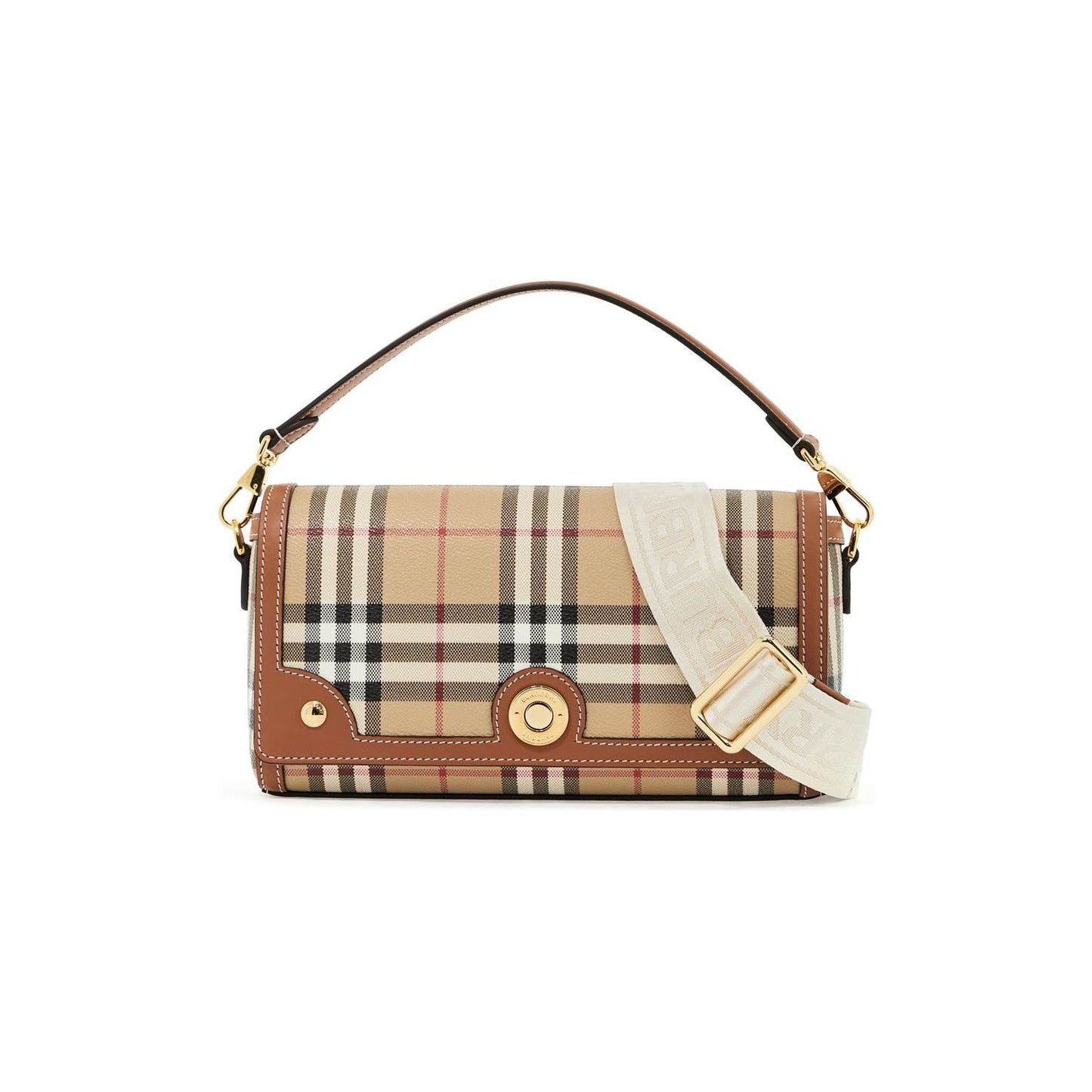 Burberry 'shoulder bag with check pattern notes