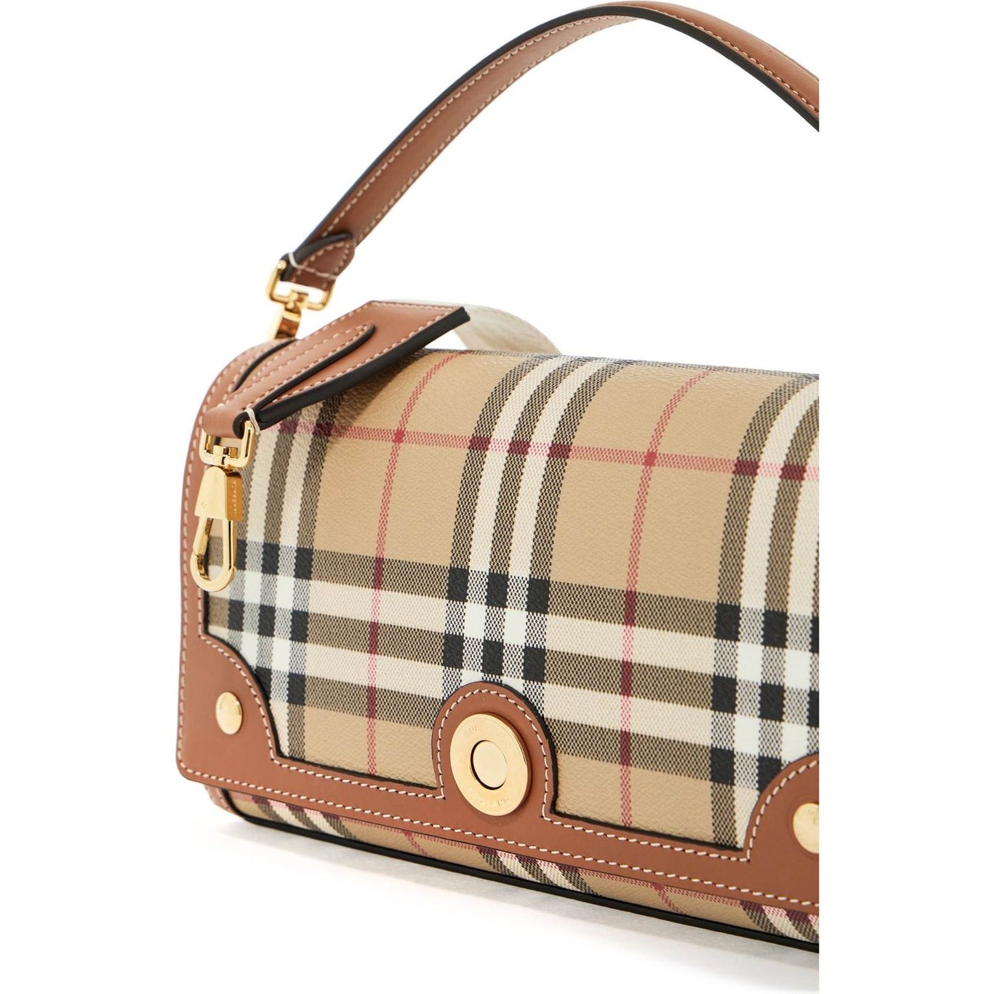 Burberry 'shoulder bag with check pattern notes