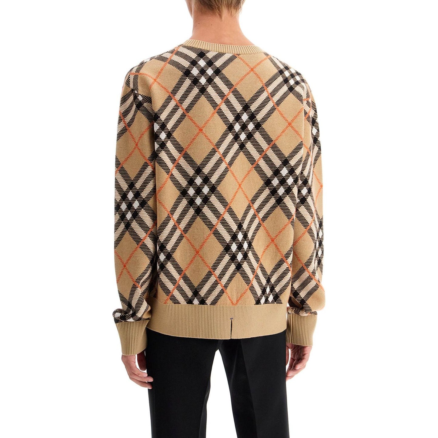 Burberry ered wool and mohair pullover sweater Knitwear Burberry