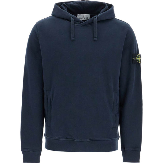 Stone Island organic cotton hoodie with hood