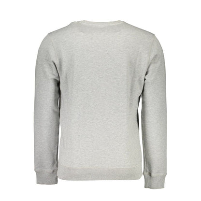 North Sails Grigio Cotton Men Sweatshirt