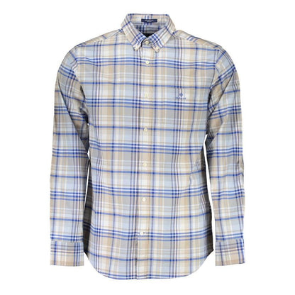Gant Azzurro Organic Cotton Men Shirt Gant