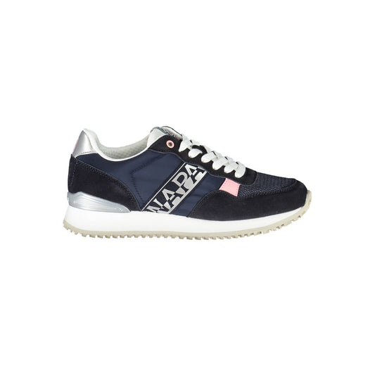 Napapijri Blue Polyurethane Women Sneaker Napapijri