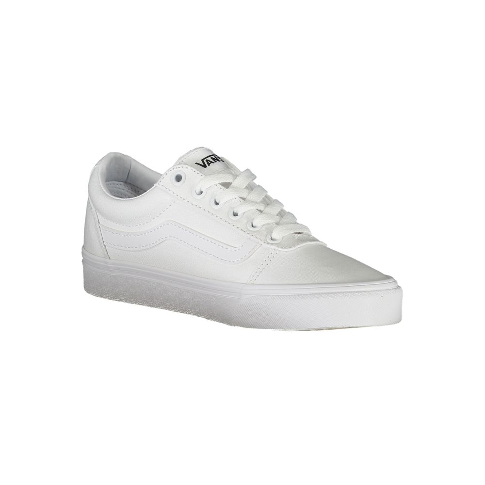 Vans White Polyester Athletic Sneakers Vans