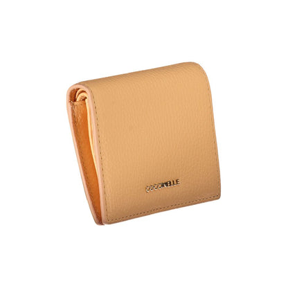 Coccinelle Orange Leather Leather Wallet Coccinelle