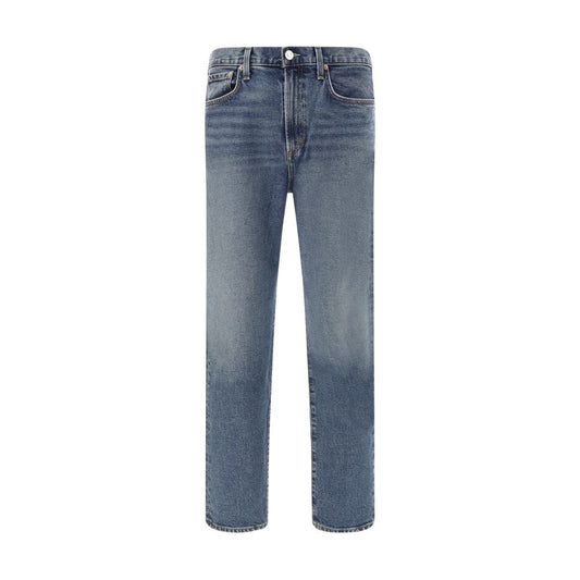Agolde Blue Cotton Skinny Jeans
