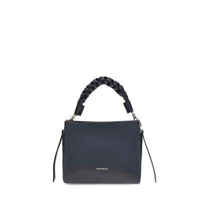 Coccinelle Black Calf Leather Bos Taurus Handbag Coccinelle