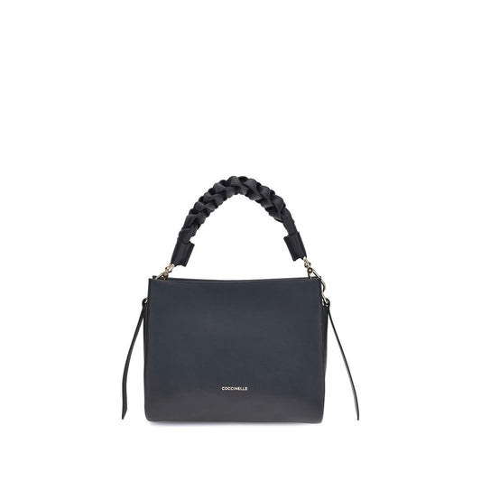 Coccinelle Black Calf Leather Bos Taurus Handbag Coccinelle