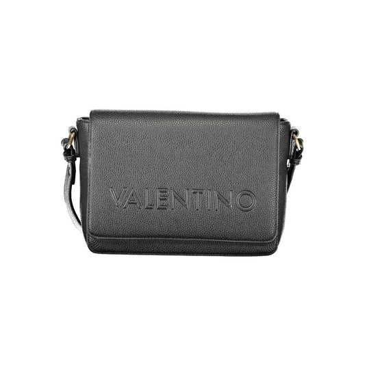 Mario Valentino Nero Poliuretano Woman Shoulder Bag