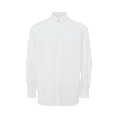 Gucci White Cotton Dress Shirt