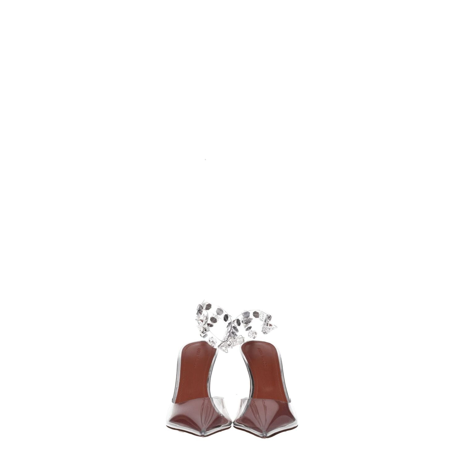 Amina Muaddi Transparent Pvc Pumps