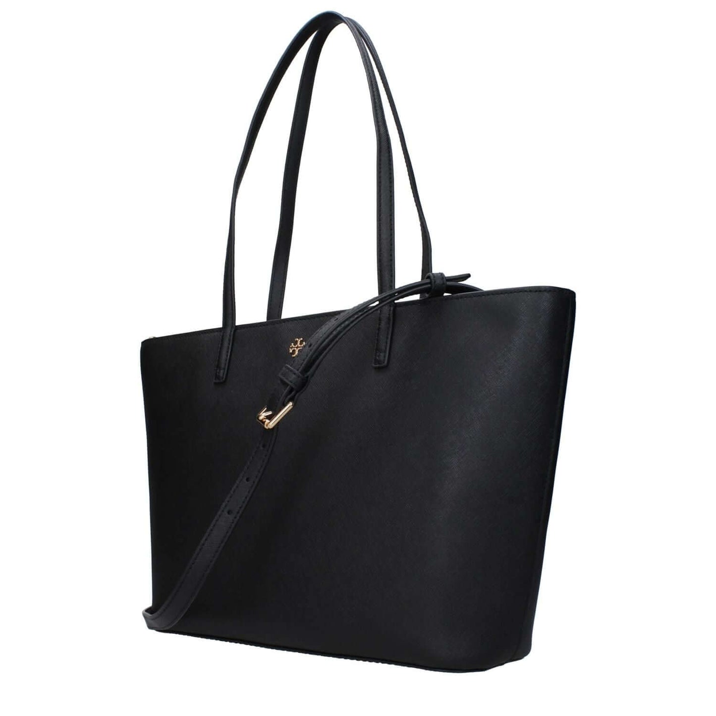 Tory Burch Black Leather Shoulder Bag
