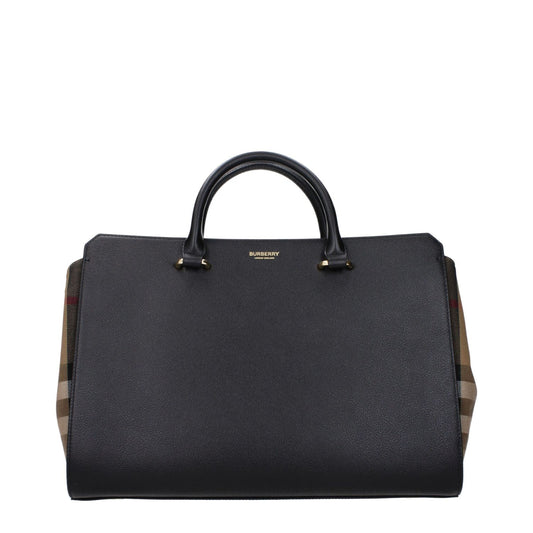 Burberry Black Leather Handbag Burberry