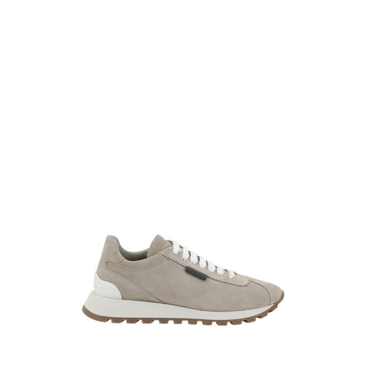 Brunello Cucinelli Beige Rubber Sneakers