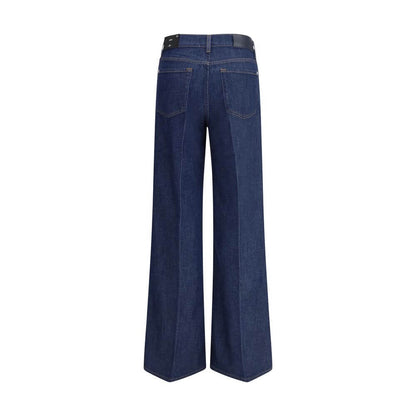 7FOR Blue Cotton Jeans Denim 7FOR