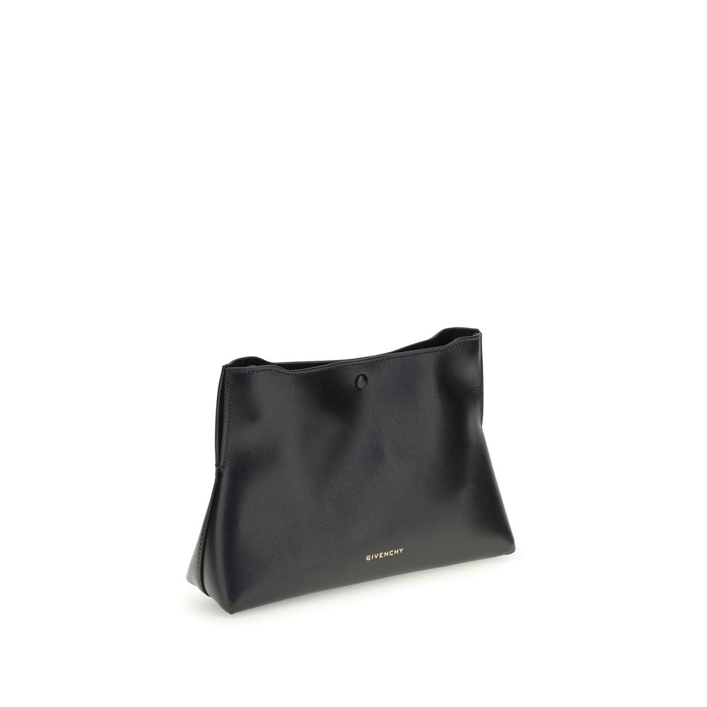 Givenchy Black Calf Leather Bos Taurus Clutch Bag