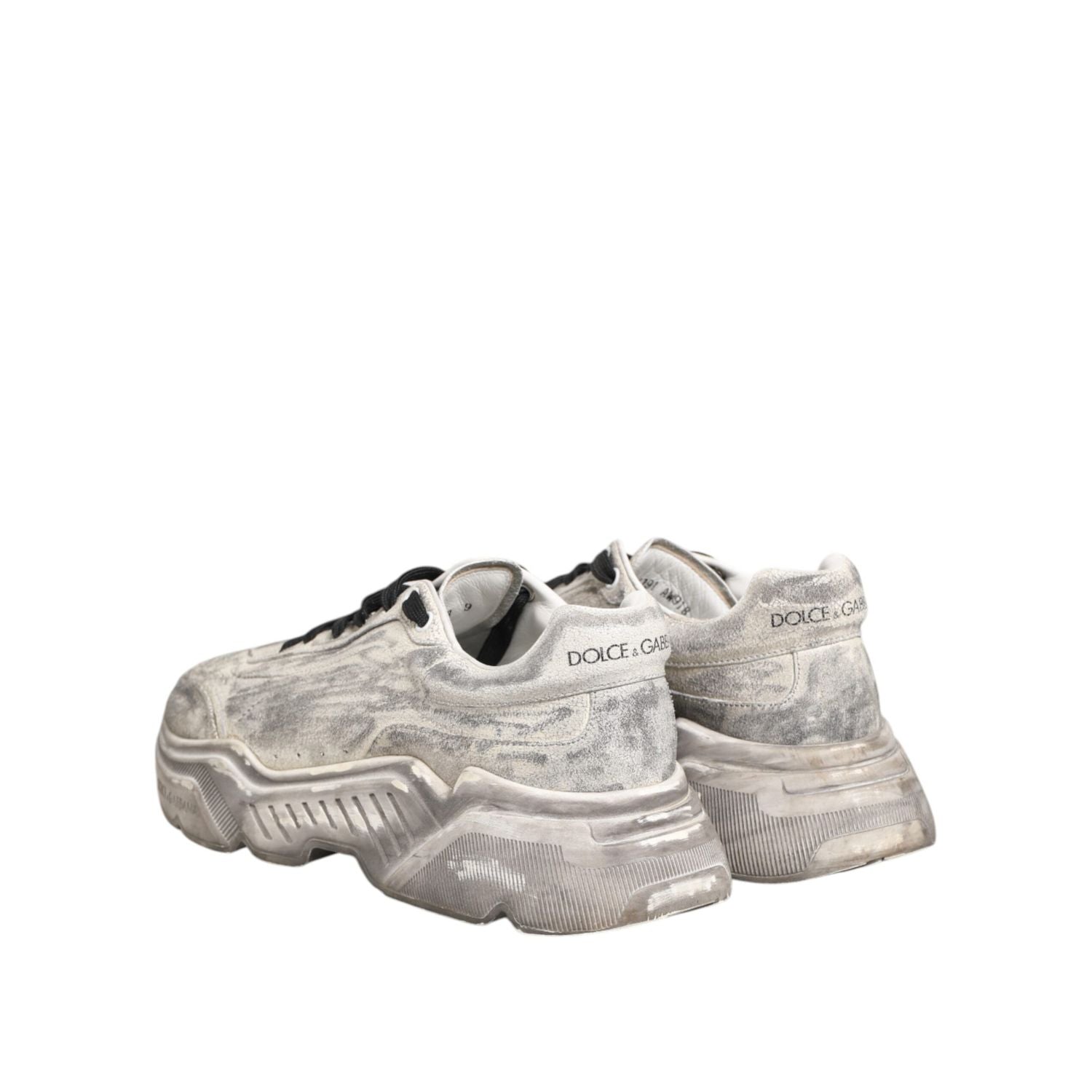 Dolce & Gabbana White Daymaster Low Top Men Sneakers Shoes