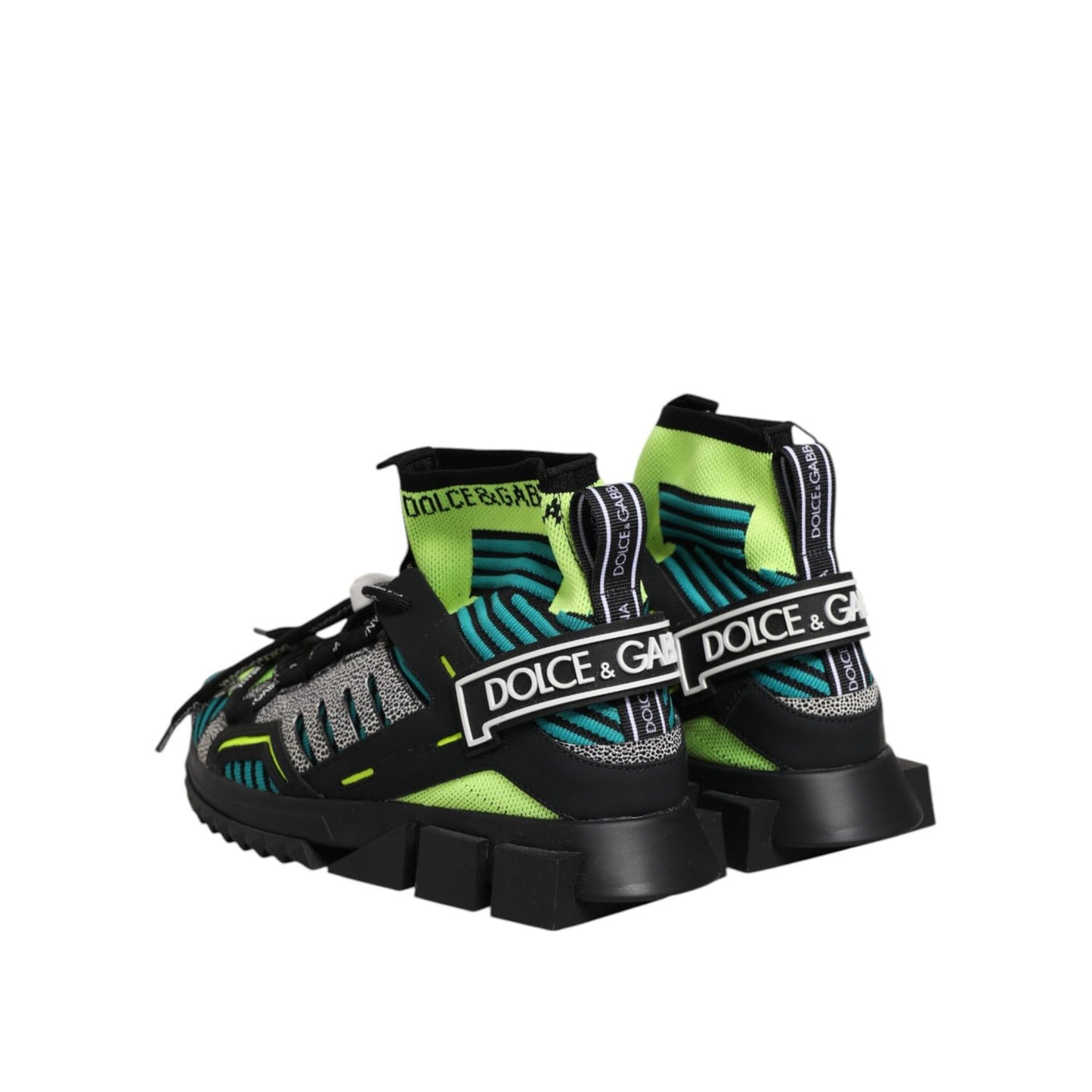 Dolce & Gabbana Multicolor Sorrento Socks Men Sneakers Shoes