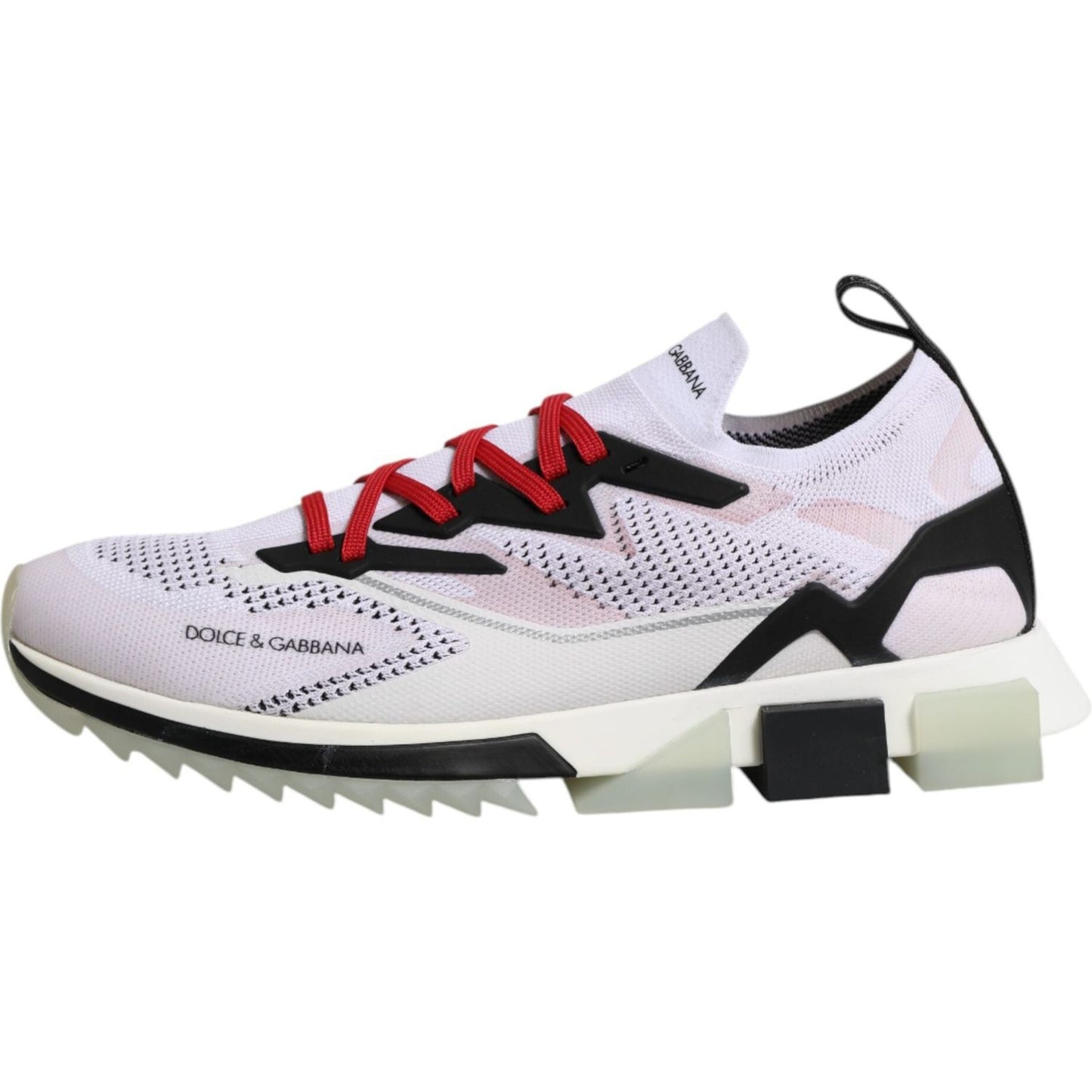 Dolce & Gabbana White SORRENTO Sport Stretch Sneakers Shoes