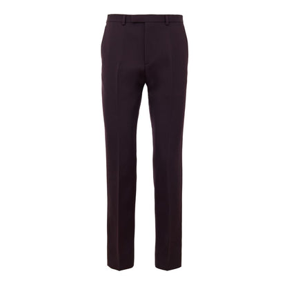 Gucci Bordeaux Wool Dress Pants Gucci