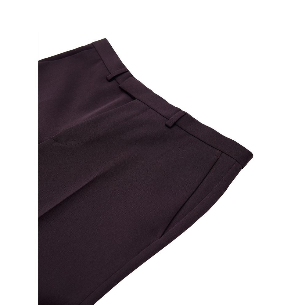 Gucci Bordeaux Wool Dress Pants Gucci