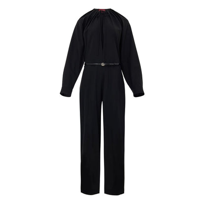 Gucci Black Wool Jumpsuit Gucci