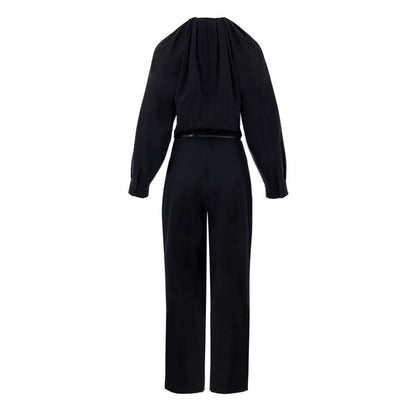 Gucci Black Wool Jumpsuit Gucci