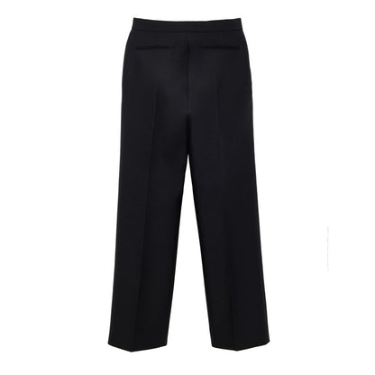 Gucci Black Cotton Casual Pants Gucci