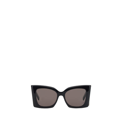 Saint Laurent Black Acetate Sunglasses