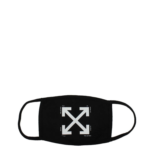 Off-White Black Cotton Facemask Off-White