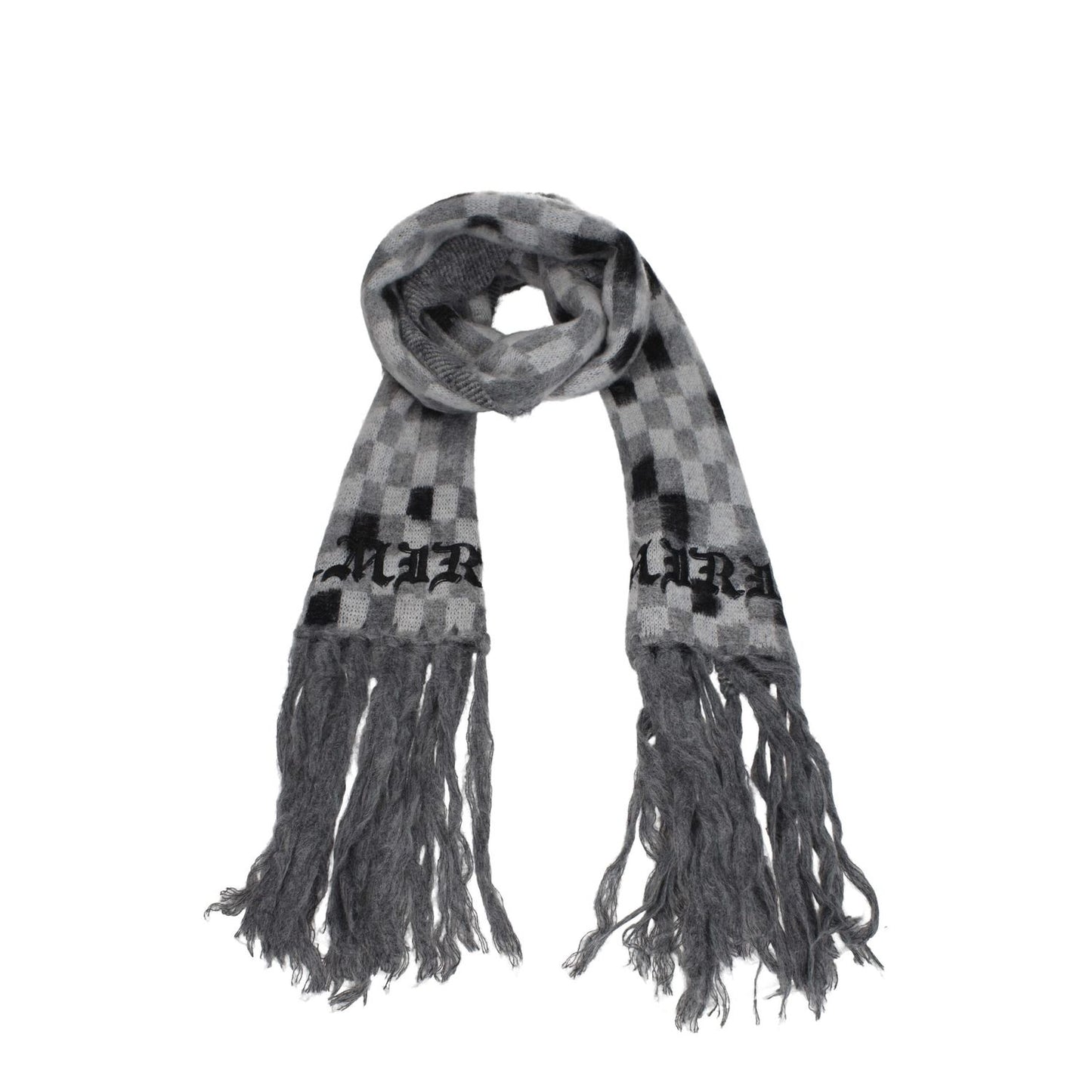 Amiri Gray Modal Scarf