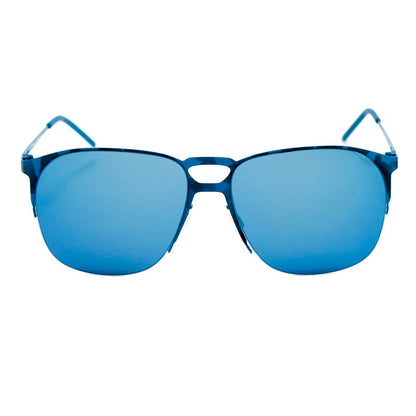 Italia Independent Blue Metal Sunglasses
