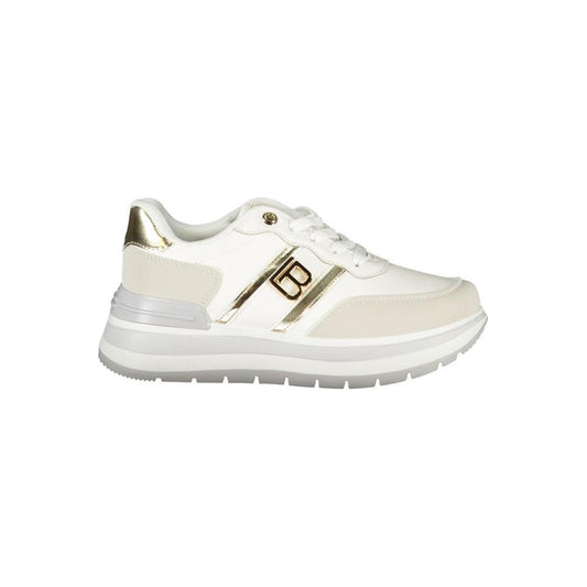 Laura Biagiotti White Polyester Sneaker