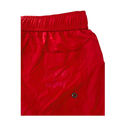 Iceberg Red Polyester Men Swim Short Iceberg