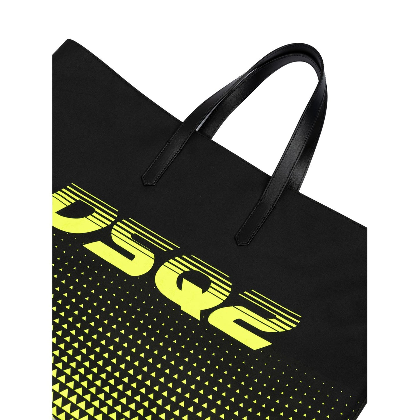 Dsquared² Bicolour Polyester Logo Shopping Bag Dsquared²