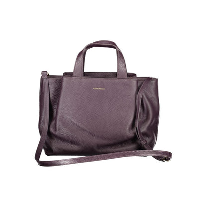 Coccinelle Purple Leather Women Handbag