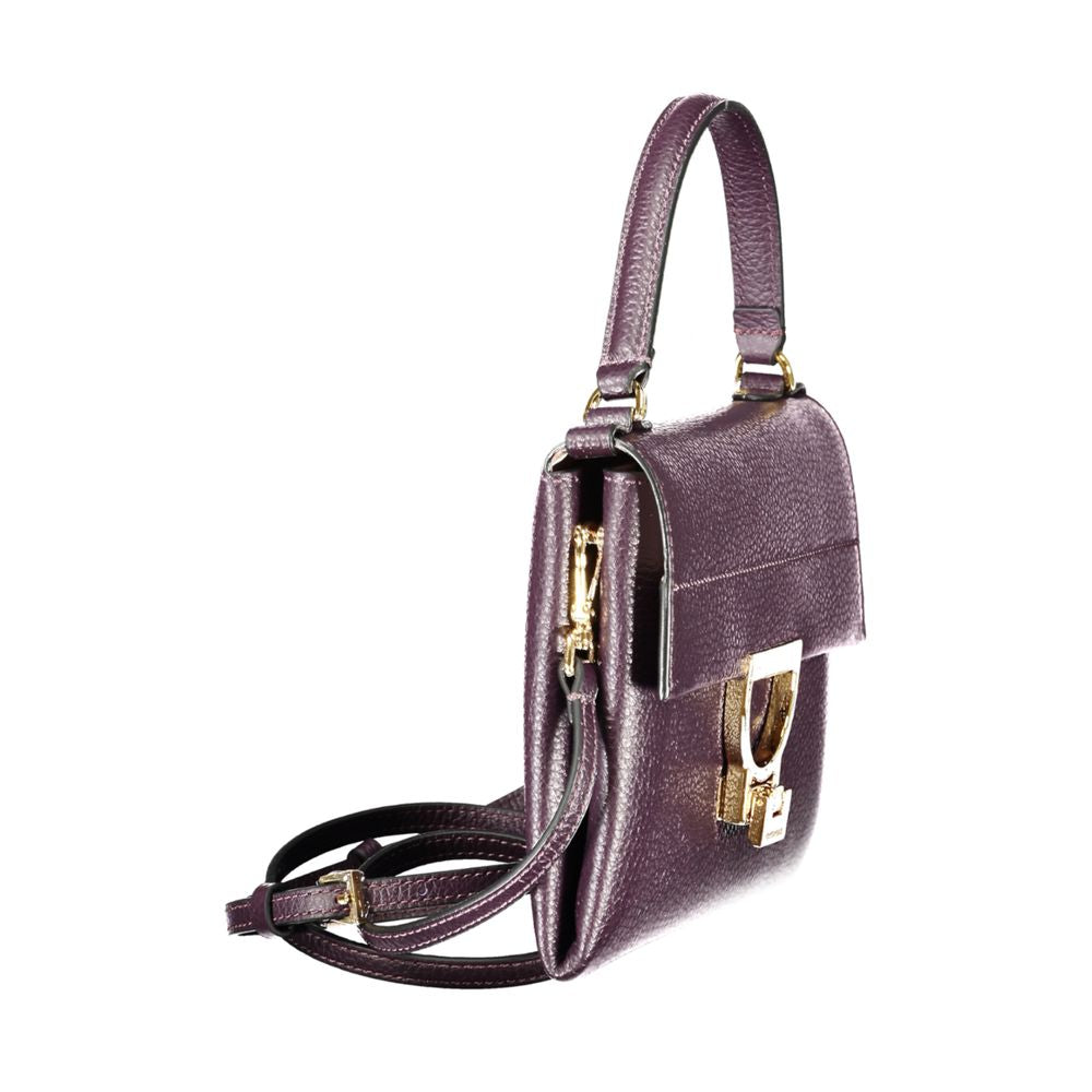 Coccinelle Purple Leather Women Handbag