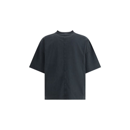 Haikure Black Cotton T-Shirt