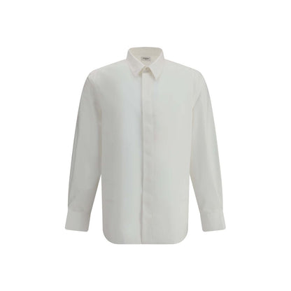 Saint Laurent White Cotton Dress Shirt