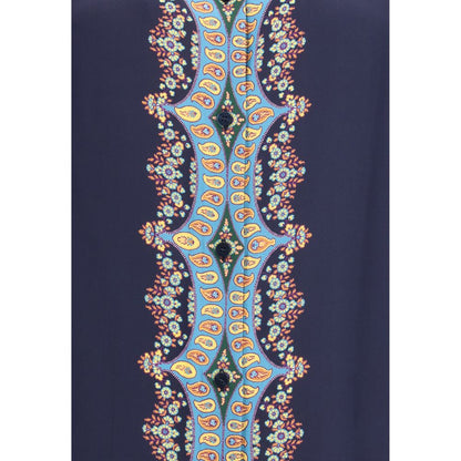 Etro Multicolor Silk Pattern Shirt