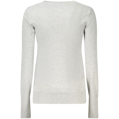 Guess Jeans Grigio Viscosa Women Sweater