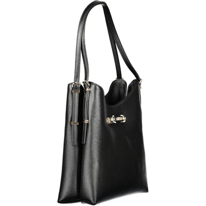 Guess Jeans Black Polyurethane Women Handbag
