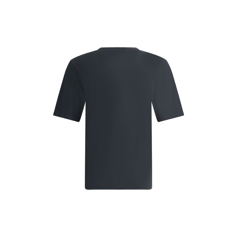 Saint Laurent Black Cotton T-Shirt