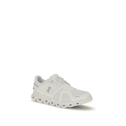 ON White Recycled Polyester Athletic Sneakers ON