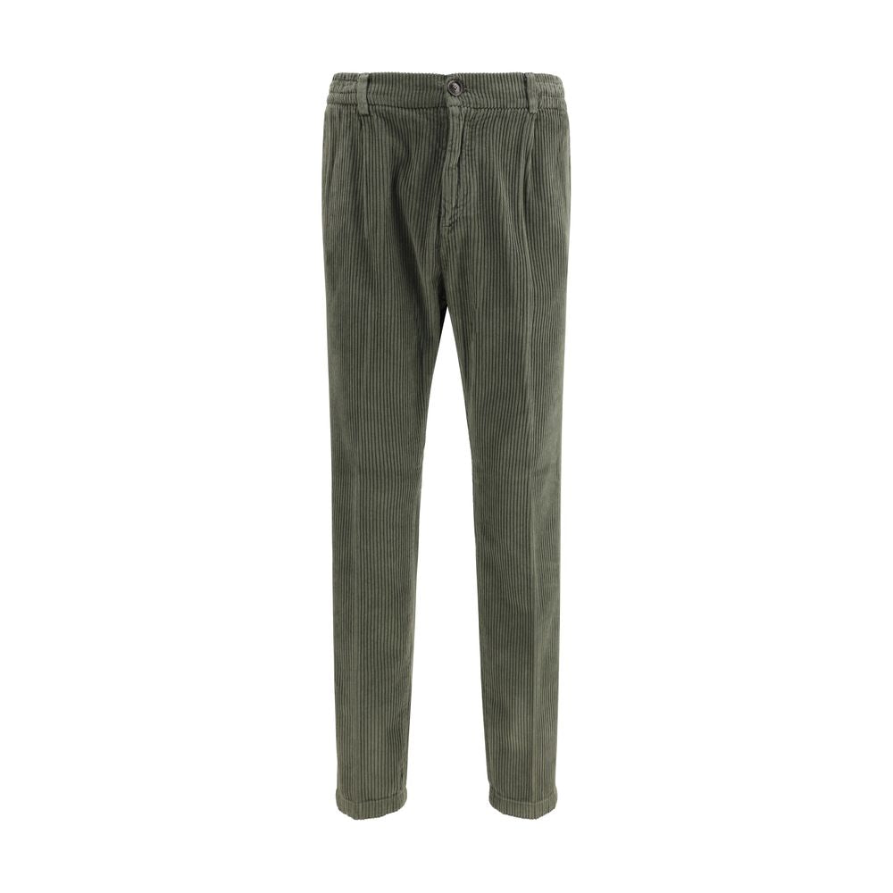 Cruna Bicolor Cotton Casual Pants
