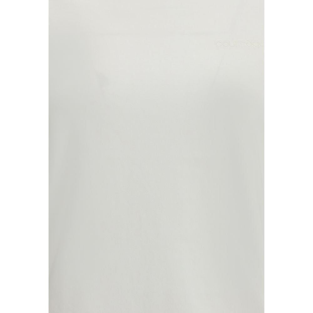 Courrèges White Cotton T-Shirt