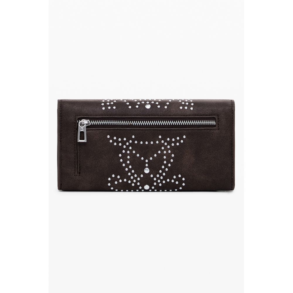Desigual Marrone Poliuretano Women Wallet