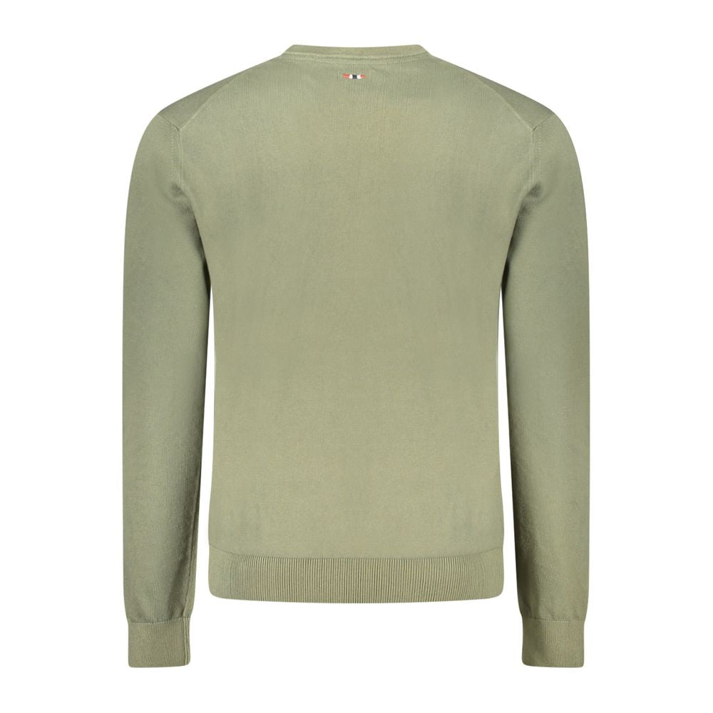 Napapijri Verde Cotton Men Sweater