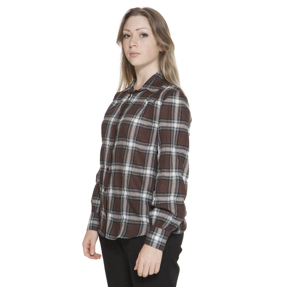 Gant Marrone Cotton Woman Shirt